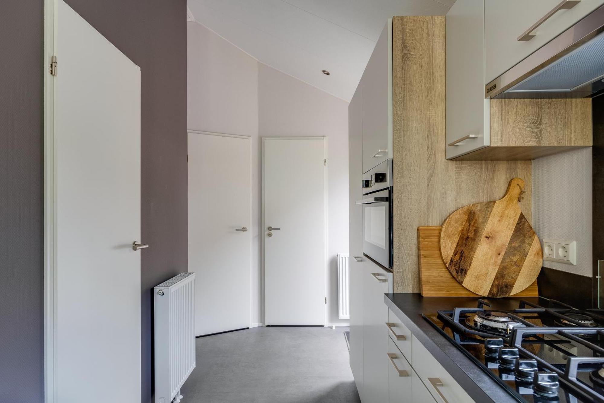 Modern Ingericht Chalet Op Groen Park Op De Veluwe Epe Exterior photo